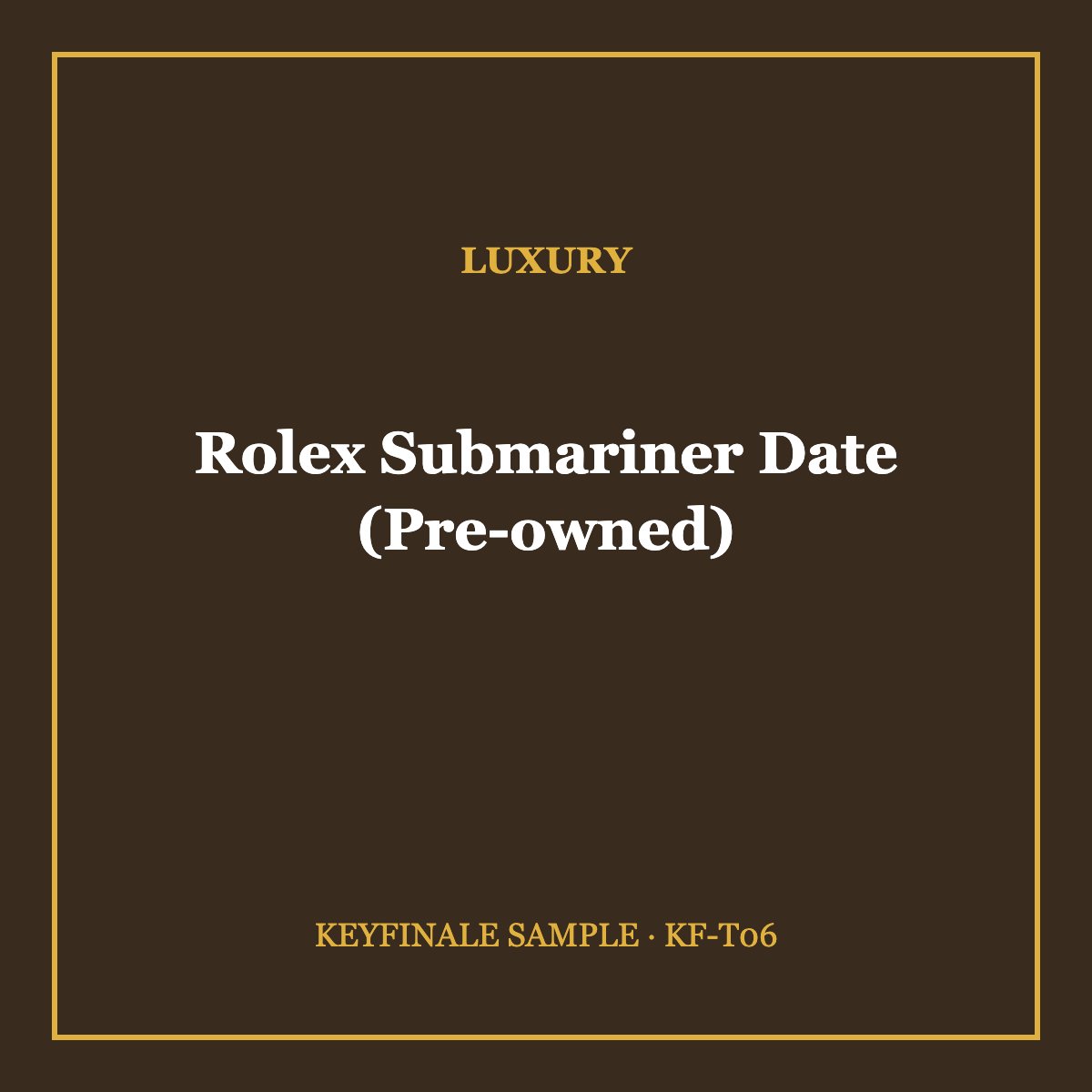 Rolex Submariner Date (Pre-owned)