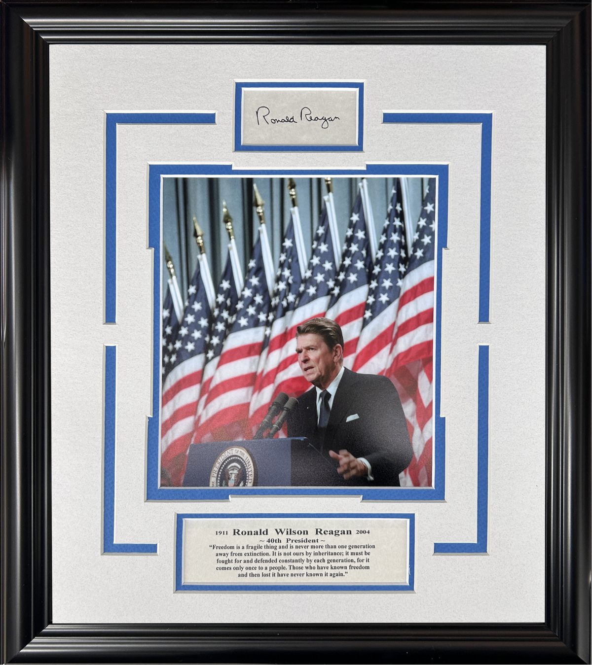 Ronald Reagan Presidential Tribute