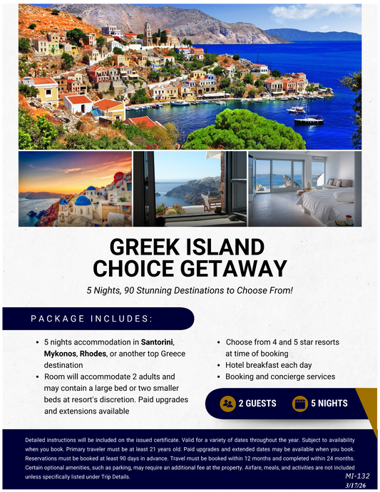 Greek Island Getaway